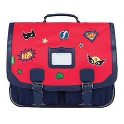 Cartable - TANNS - Tristan - 41cm - 2 compartiments - Éco-responsable
