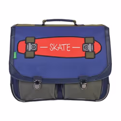 Cartable scolaire - Tanns - Nathan - 41cm - Bleu - Enfant - Primaire