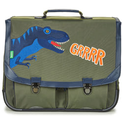 Cartable 41 Cm - 2 Boucles Tann'S Les Fantaisies Oscar Kaki
