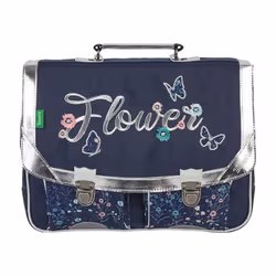 Cartable scolaire - Tanns - Carla - 35 cm - Bleu marine - Fille - GS CP