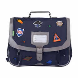 Cartable scolaire - Tanns - Elliott - 35cm - Bleu marine - Garçon - A4 compatible