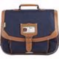 Cartable - Tanns - Les Incontournables - 35 cm - Polyester recyclé - Bleu marine