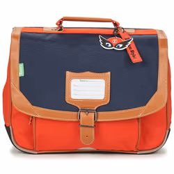 Cartable - TANNS - Arthur - 35 cm - Bleu/Rouge - Enfant - Bouteilles recyclées