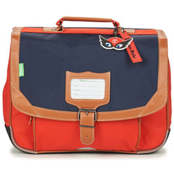 Cartable - TANNS - Arthur - 35 cm - Bleu/Rouge - Enfant - Bouteilles recyclées