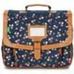 Cartable - Tanns - Alexa - 35 cm - Bleu marine - Imprimé cerises - Maternelle