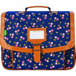 Tanns - Cartable 38 cm - Fruits Alexa - Bleu / Rose