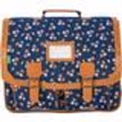 Cartable - Tanns - Alexa - 41cm - Bleu marine - Fille - Bouteilles recyclées