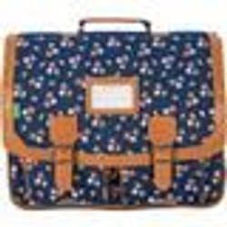 Cartable - Tanns - Alexa - 41cm - Bleu marine - Fille - Bouteilles recyclées