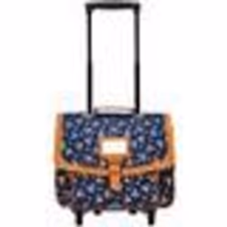 Tanns - Cartable à roulettes 38 cm Alexamarine - 8234