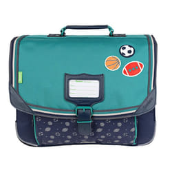 Cartable scolaire - Tanns - Cartable garçon 38cm Alexandre - CP CE1 CE2 - Vert