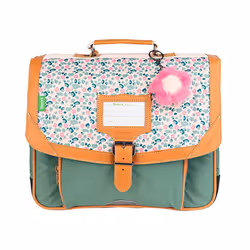 Cartable scolaire - Tanns - Iris - 35cm - Vert - Fille - Primaire