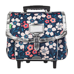 Cartable scolaire - Tanns - Cartable à roulettes fille 38cm Floriane - CP CE1 CE2 - Multicolore