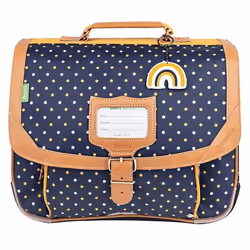 Cartable scolaire - Tanns - Faustine - 35cm - Bleu - Fille - Primaire