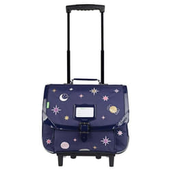 Cartable scolaire - Tanns - Louna - 38cm - Trolley - Fille - Bleu