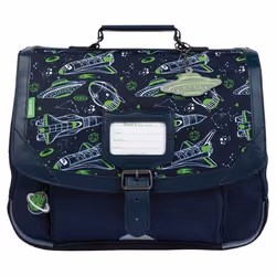 Cartable - Tanns - Ilyès - 35cm - Bleu - Bouteilles recyclées - Garçon