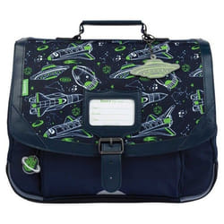 Cartable - Tanns - Ilyès - 35cm - Bleu - Bouteilles recyclées - Garçon