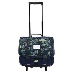 Cartable à roulettes - Tanns - Ilyès - 41cm - Bleu - Enfant - Primaire