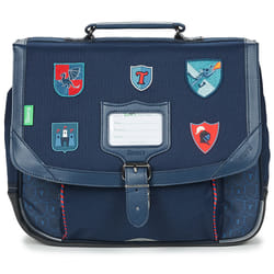 Cartable - Tanns - Lancelot - Bleu - 35cm - Bouteilles recyclées - Garçon