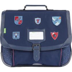 Cartable - Tanns - Lancelot - 38cm - Bleu - Bouteilles recyclées - Garçon