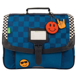 Cartable - Tanns - Marceau - 35cm - Bleu - Bouteilles recyclées - Garçon