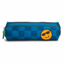 Trousse scolaire - Tanns - Marceau - Bleu - 2 compartiments - Bouteilles recyclées