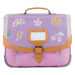Cartable - Tanns - Manon - 35cm - Rose - Bouteilles recyclées - Primaire