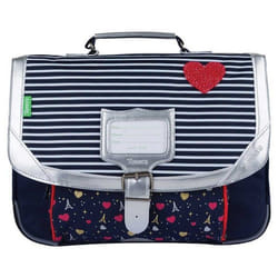 Cartable - Tanns - Emilie - 35cm - Bleu - Bouteilles recyclées - Fille