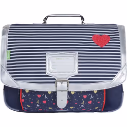 Cartable - Tanns - Emilie - 38cm - Bleu - Bouteilles recyclées - Fille