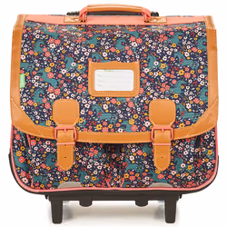 Tanns - Cartable à roulettes 41cm Alba marine - 12900