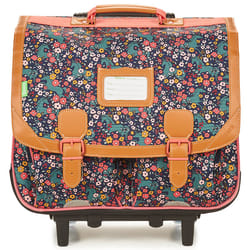 Tanns - Cartable à roulettes 41cm Alba marine - 12900