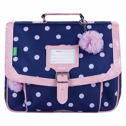 Cartable - Tanns - Romy - 35cm - Marine - Fille - Bouteilles recyclées