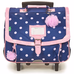 Cartable à roulettes TANNS Les Fantaisies Romy 38 cm 2 compartiments