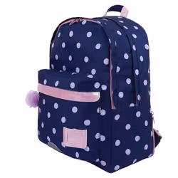 Sac à dos - Tanns - Romy - Marine - 2 compartiments - 22L - Bouteilles recyclées