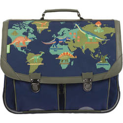 Cartable - Tanns - Marius - 38cm - Bleu - Dinosaures - Enfant