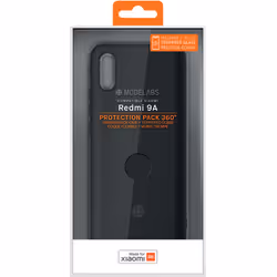 Bigben Connected MFXMPACKTPUREDMI9A coque de protection pour téléphones portables Noir, Orange