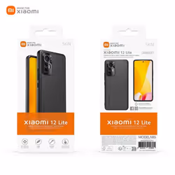 Coque XIAOMI 12 Lite noir