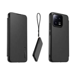 Etui avec cordon XIAOMI 13 premium noir avec Dragonne