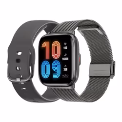 Montre connectée ECHO Rainbow Nano Metal Silicone + Milanais