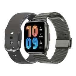 Montre connectée ECHO Rainbow Nano Metal Silicone + Milanais