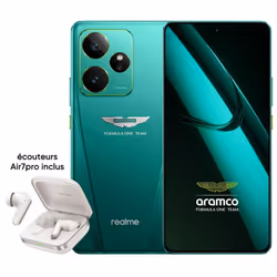 Smartphone REALME Pack GT7 Aston martin + Buds Air 7Pro
