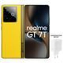 Smartphone REALME Pack GT7T Jaune 512Go + Chargeur 120W