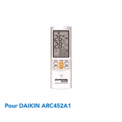 Télécommande de remplacement climatisation pour DAIKIN ARC452A1