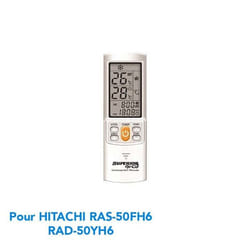 Télécommande de remplacement pour HITACHI RAS-50FH6 RAD-50YH6