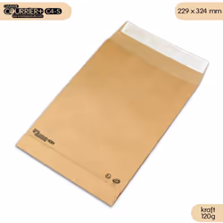 Format 229 x 324 mm type C4 id? pour documents ?is A4 Gamme COURRIER+ : Fabrication fran?se en circuit court, exclusivement p ...