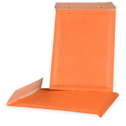 Enveloppebulle - Lot de 50 Enveloppes à bulles eco D/4 oranges format 180x260 mm