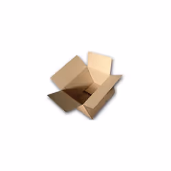 Boîte carton de type caisse américaine (2x2 rabats de fermeture) - Qualité simple cannelure. - Bonne finition avec extérieur ...
