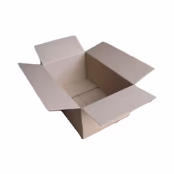 Boîte carton de type caisse américaine (2x2 rabats de fermeture) - Qualité simple cannelure. - Bonne finition avec extérieur ...
