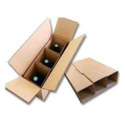 Enveloppebulle - Lot de 20 Cartons spécial pour expédier 3 bouteilles