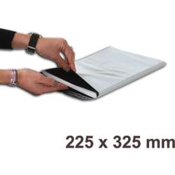 Enveloppebulle - Lot de 10 Enveloppes plastiques blanches opaques FB02 - 225x325 mm