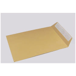 Enveloppebulle - Lot de 50 Enveloppes kraft brun uni B5 auto-adhésives